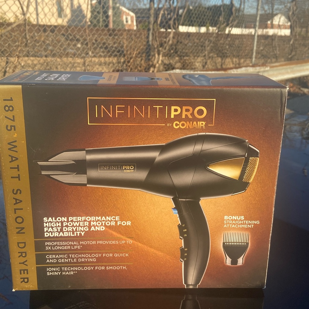 Pro Infiniti Conair 1875 Watt Salon Dryer
